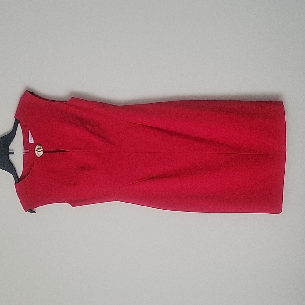 Stunning Calvin Klein red dress Size-2